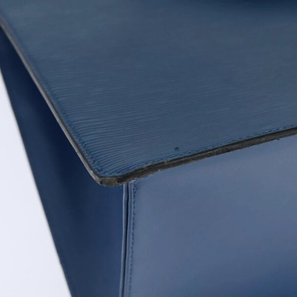 LOUIS VUITTON Epi Riviera Hand Bag Blue M48185 LV Auth 150103 - Picture 4 of 16